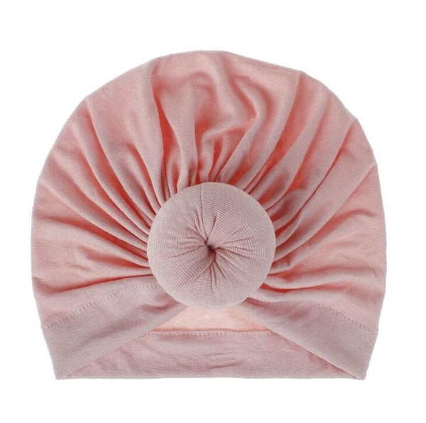 Pink Turban Head Wrap