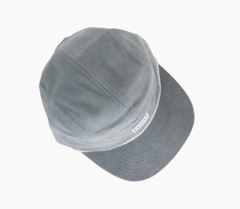 Corduroy Five-Panel Hat in Cloud