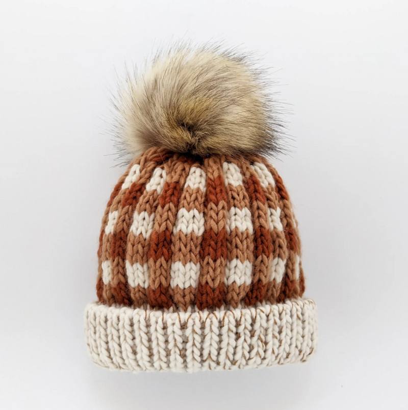 Sienna Buffalo Check Beanie
